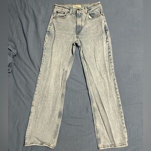 Women’s Abercrombie & Fitch ankle straight, ultra high-rise